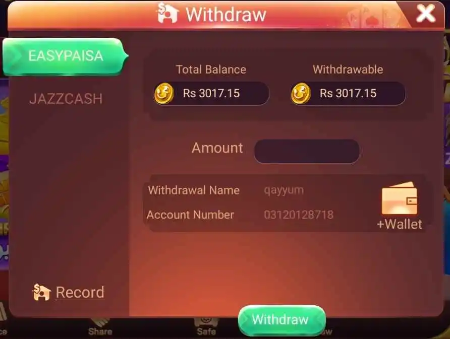 Flying chess Payment proofs